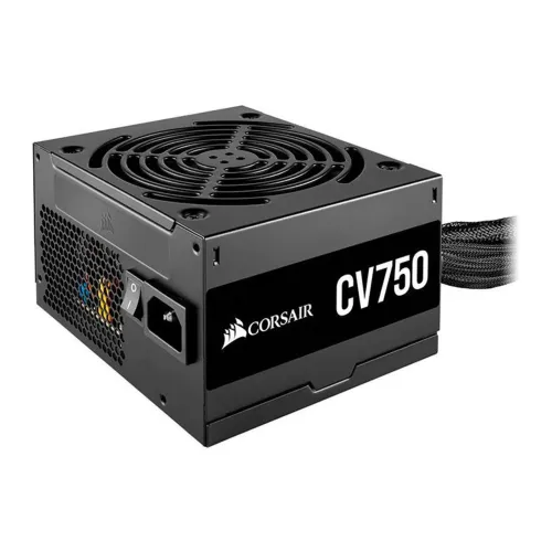 FONTE CORSAIR CV 750, 750W, 80 PLUS BRONZE, PRETO