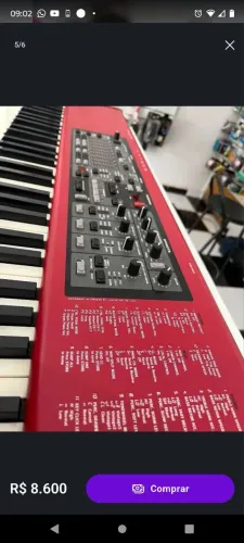 Teclado Nord electro 3 HP 