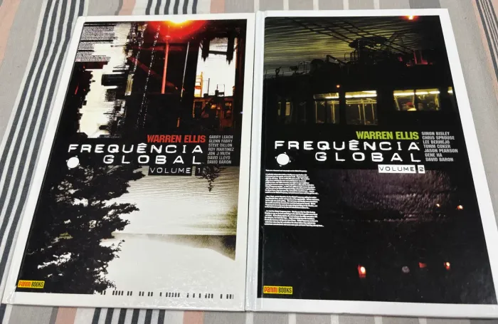 Frequência Global - 1 e 2 - Warren Ellis - Panini