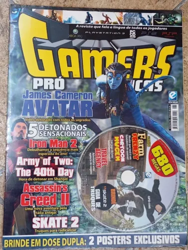 Revista Gamers Pró Dicas Nº 95 C/ 2 Pôsteres ( Lacrada )