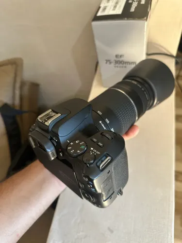 Kit Sl3 + lente 75/300 (fotografia esportiva)