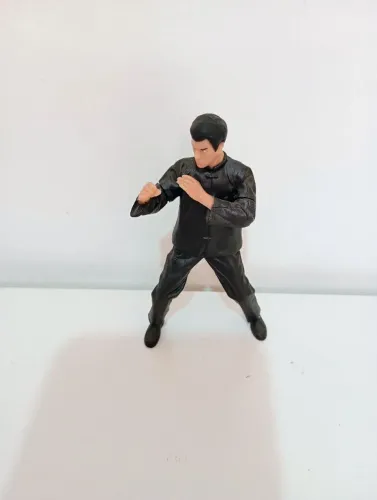 Boneco Bruce Lee em Resina 