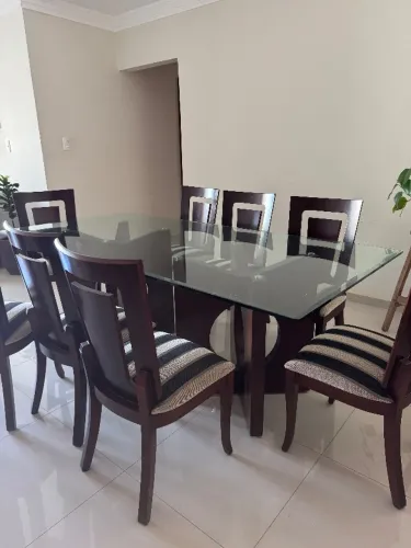 Tampo de vidro para mesa 220x100