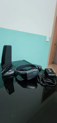 Headphone sem fio Pioneer com base transmissora original