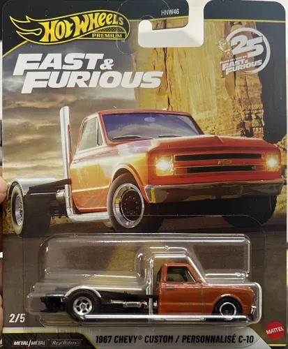 Hot wheels premium velozes e furiosos Chevy custom