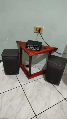Som Amplificador + Caixas Samsung