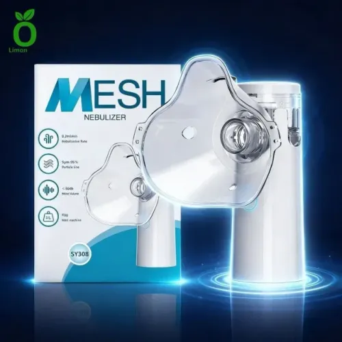 Nebulizador Portátil Silencioso - Inalação Rápida para Adultos e Crianças