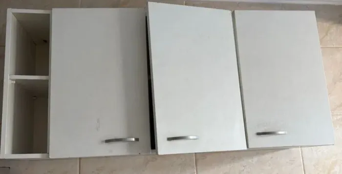 Cozinha armário pia , aéreo e cuba inox com torneira 