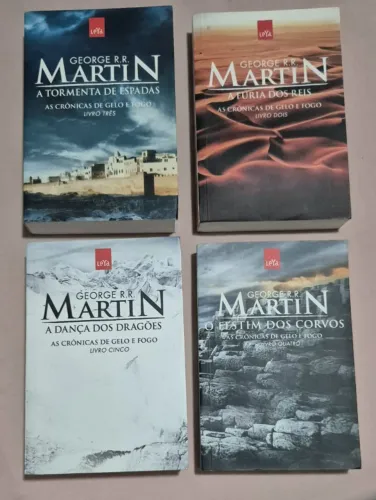 Coleção de Livros Game of Thrones
