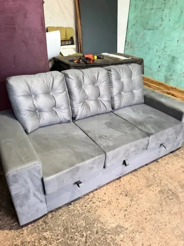 Sofa com 3 Lugares Retrátil Direto da Fábrica NOVO (Super Promoção)