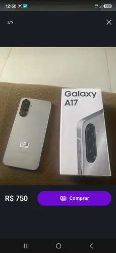 A17 128gb Zerado