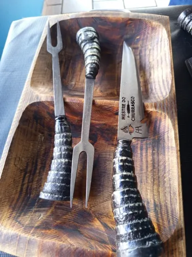 Garfo para churrasco 