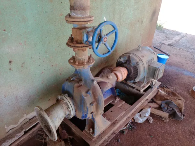 Pivô central irrigação 