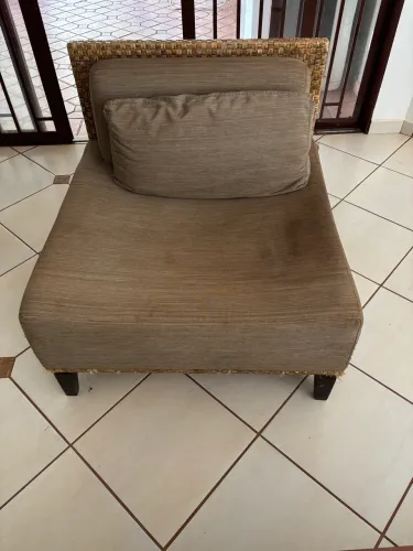 Poltrona em ráfia