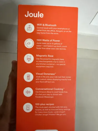 Sous vide Joule Chef Steps nunca foi usado 