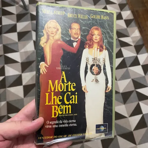 A Morte Lhe Cai Bem (1992) Fita VHS Legendada Comédia