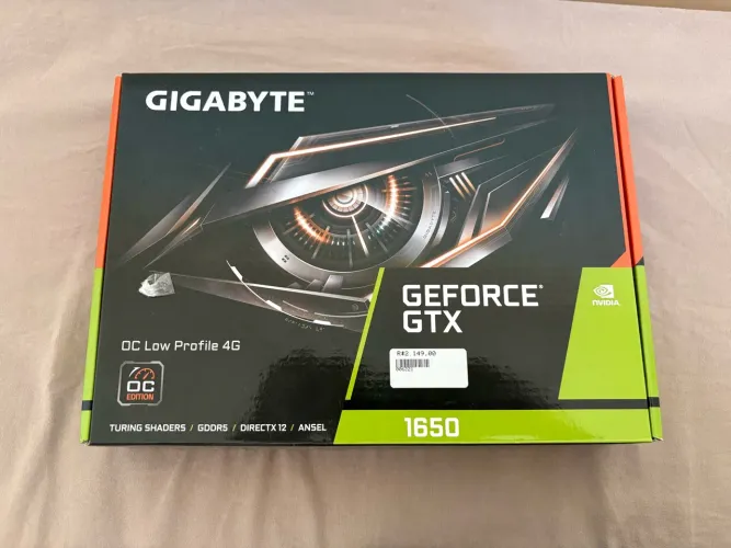 GTX 1650 low profile 