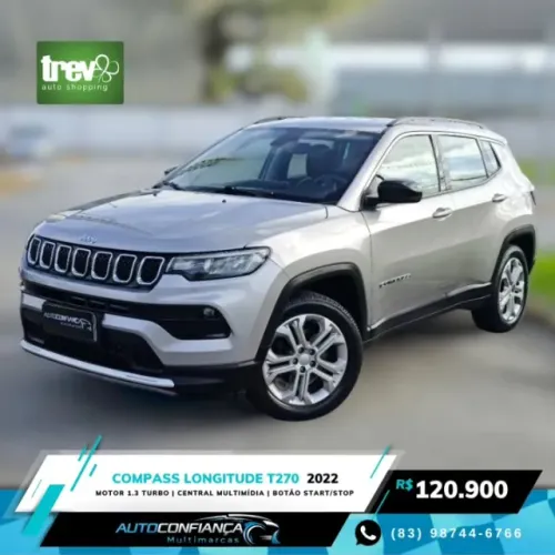 Jeep Compass Long. T270 1.3 TB 4X2 Flex AUT 2022