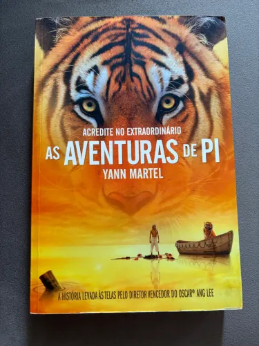Livro As aventuras de Pi - Yann Martel