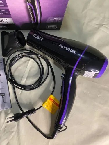Secador mondial black purple