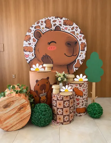 Decoração Festa Capivara 