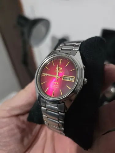 Orient 3 Estrelas Vermelho Raridade!!