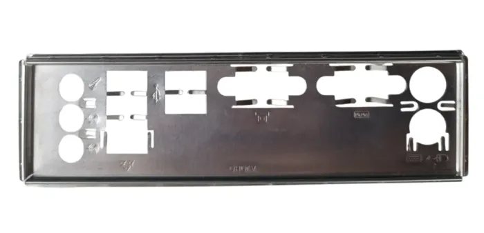 PLACA ACABAMENTO TRASEIRO DE GABINETE DESKTOP PRATA 39A