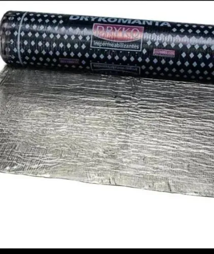Manta asfáltica poliéster alumínio 3mm Dryko 10m x 1m