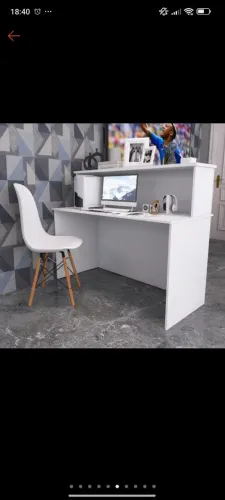 Balcão para loja Branco