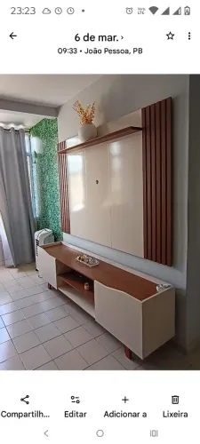 Rak + painel semi novo três meses de uso ,sem marcas de uso .