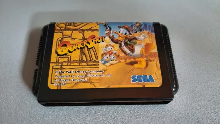QuackShot Mega Drive Japonês