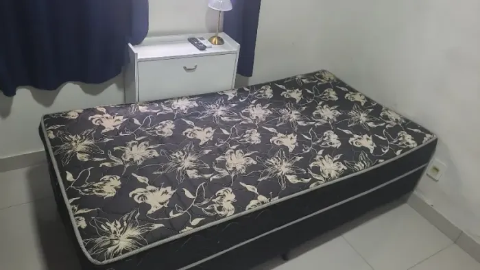 Cama solteirão bicama (colchão Box conjugado)