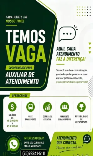 VAGA DE EMPREGO