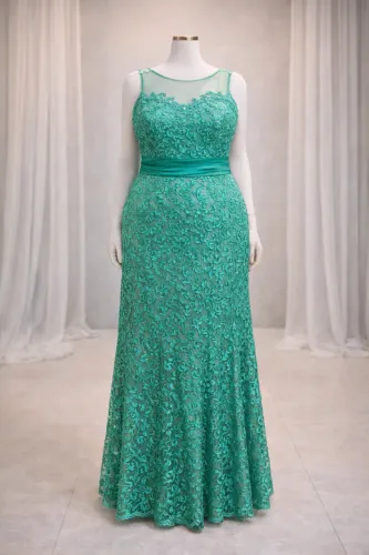 Vestido Verde esmeralda