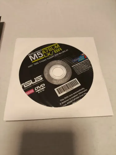 Manual + CD Original ASUS M5A78L-M LX/BR AMD 760G