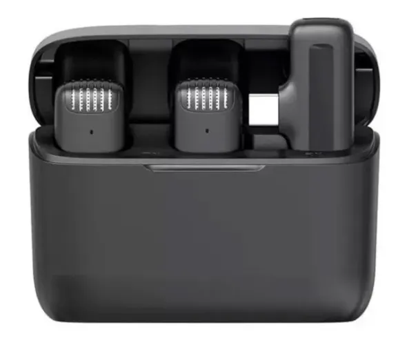Microfone de lapela J13 lavalier / Lapela dupla