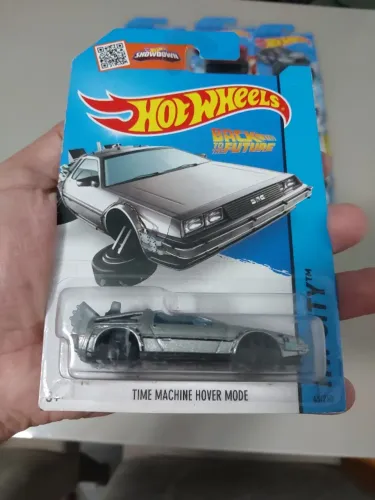 Back To The Future Machine - Hover Mode Hw CityTime Hot Wheels 2013 45/250