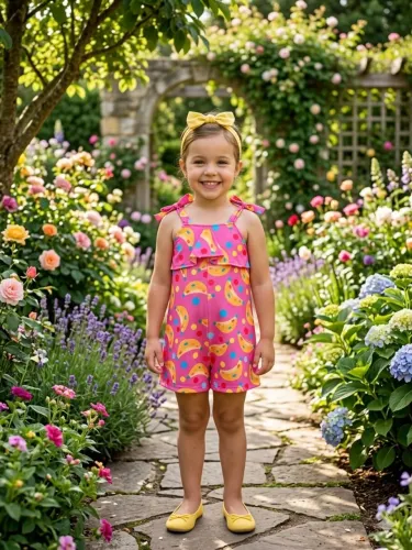 Macaquinho infantil "Fruit Print"