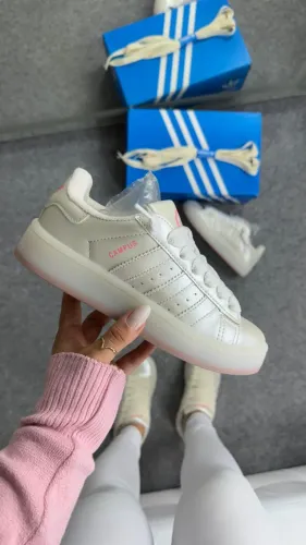 Tenis Adidas Campus 00s Pérola Branco