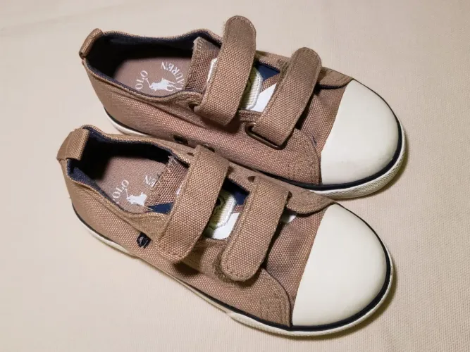Tenis infantil polo ralph lauren 25