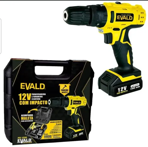 PROMOÇÃO Parafusadeira Impacto Evald