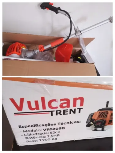 Vendo roçadeira nova marca Vulcan 