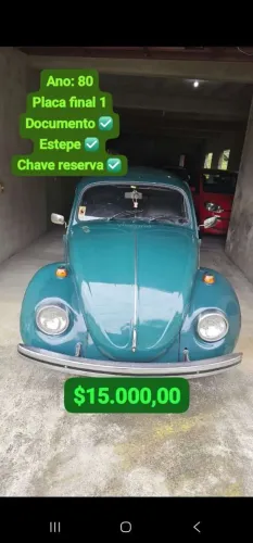 Volkswagen Fusca 1300 1980
