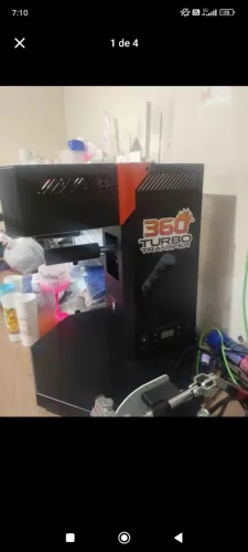 Transfer giro 360 + impressora laser colorida