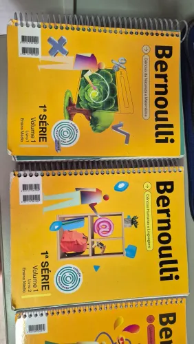 material Bernoulli primeira série - livro 1