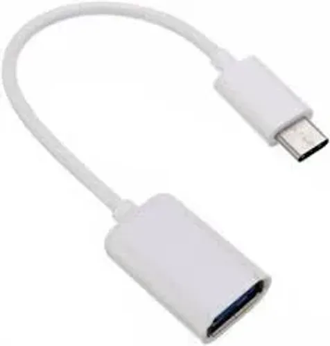 Adaptador Otg Usb Tipo C Para Usb Fêmea 3.0 Preto Compatível Com Celular Notebook Tablet P
