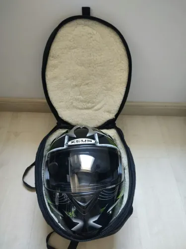 Bolsa Transporte Guarda CAPACETE impermeável,  Forrada <br>