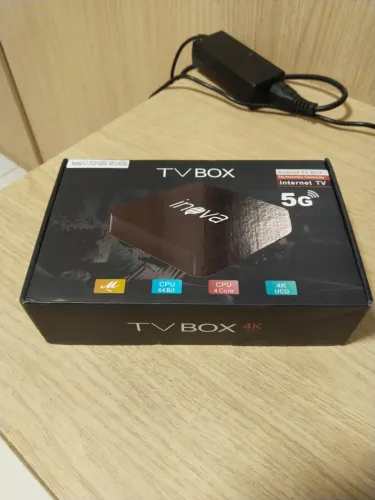 Smart Tv Box Stick - Inova, nova, na caixa. Nunca usada.