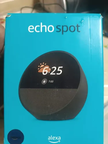 Alexa Echo Spot com Tela - Para Retirada de Pecas - Carcaça e Tela Intactas - R$ 150