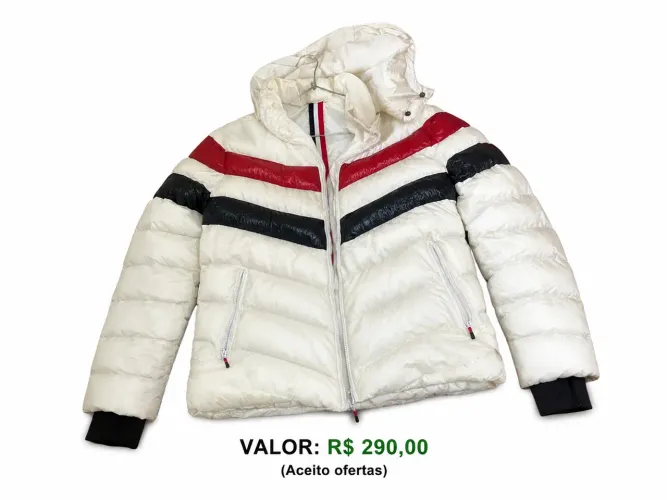 Jaqueta Puffer Branca - Usada 1 vez